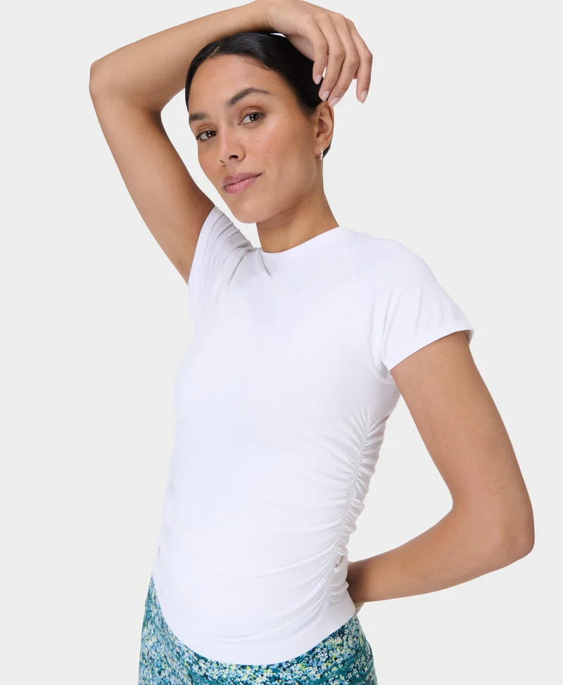 Athlete Seamless Ruched Tee