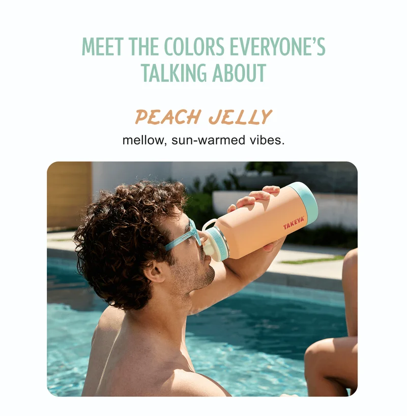 MEET THE COLORS EVERYONE’S TALKING ABOUT | PEACH JELLY | mellow, sun-warmed vibes.