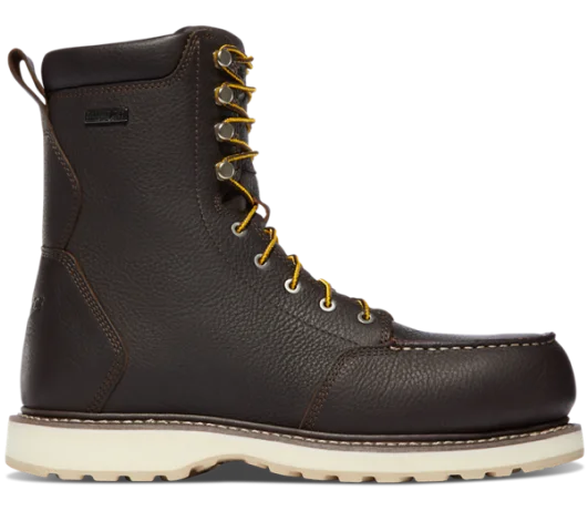 14306 - Cedar River - 8" Dark Brown Aluminum Toe - Men's sizing
