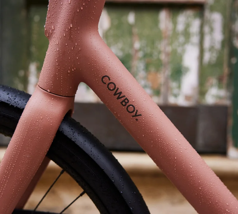 A graphic. Black Friday promotional imge featuring a black Cowboy e-bike against a dark gradient background, with the text “Go Dutch” in large letters above the bike.