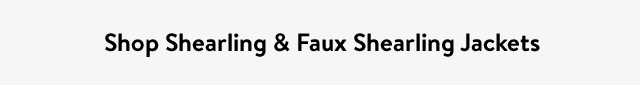 Shop Shearling & Faux Shearling Jackets