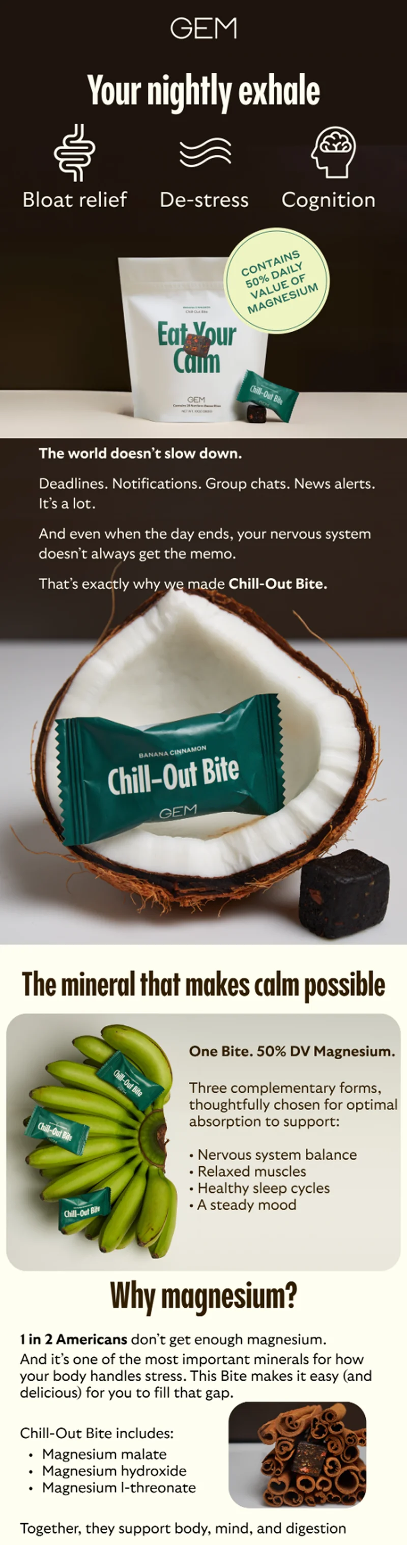 Chill-out with this whole-food Bite