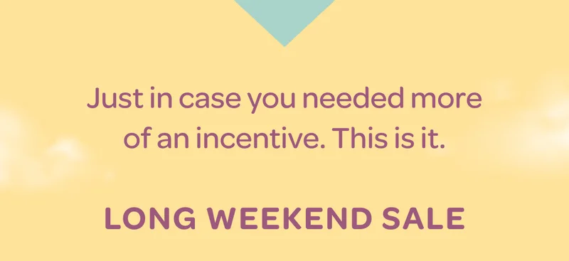 Just in case you needed more of an incentive. This is it.