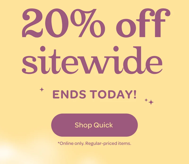 Long weekend sale - 20% off sitewide - Get Crackin’