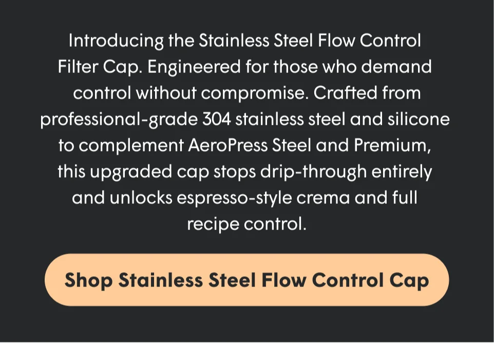 Stainless Steel Flow Control Cap