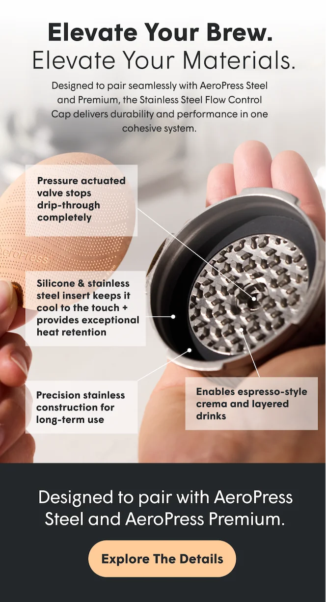 Stainless Steel Flow Control Cap