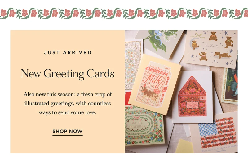 Shop New Greeting Cards