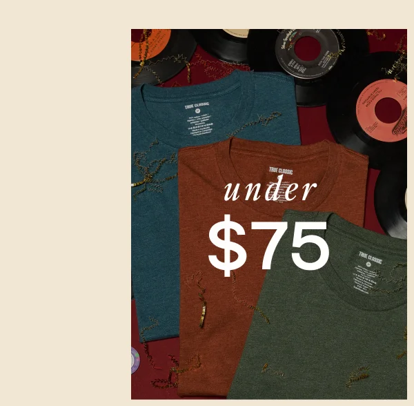 under $75