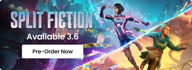 Split Fiction Available 3.6 Pre-Order Now