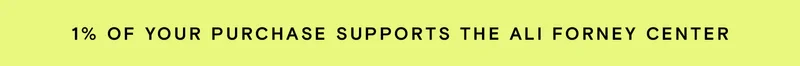 1% of Your Purchase Supports the Ali Forney Center