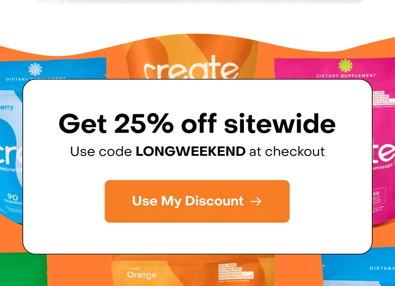 Get 25% off sitewide
