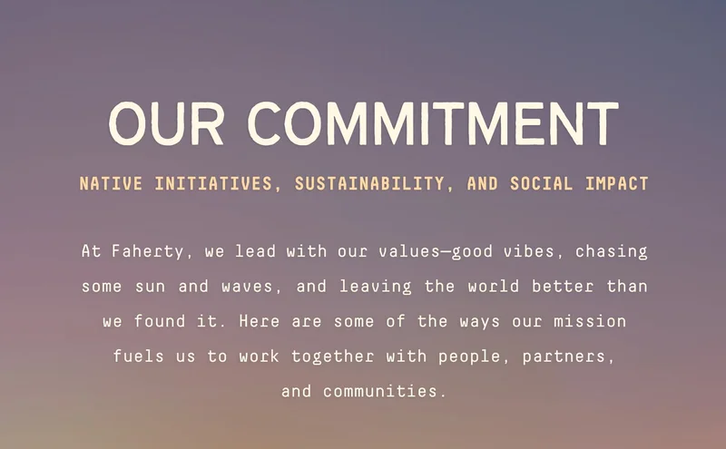 Our Commitment
