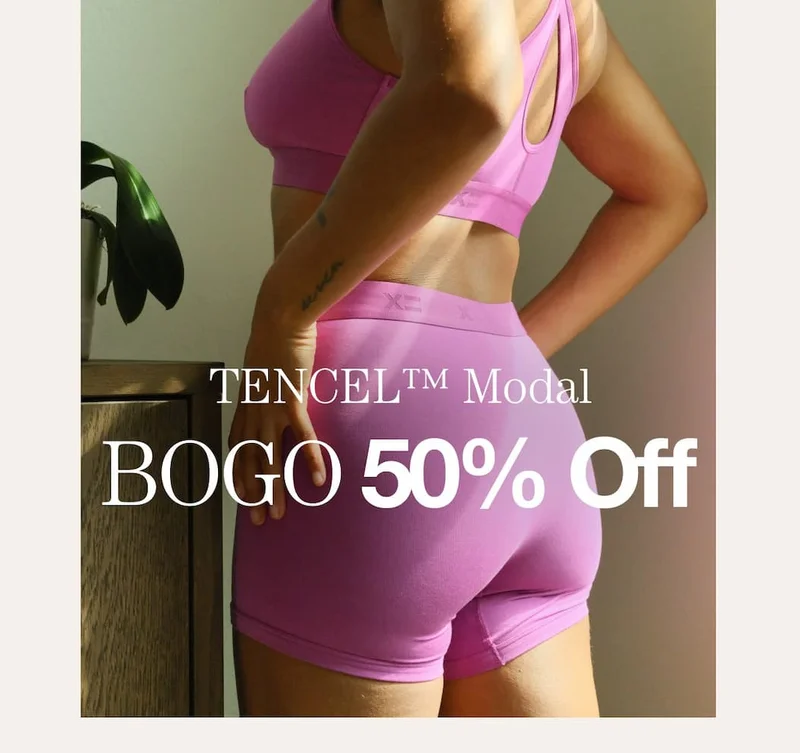 Modal BOGO 50% Off