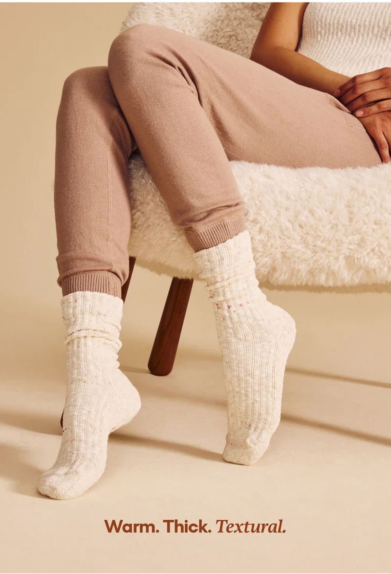 Warm. Thick. Textural.