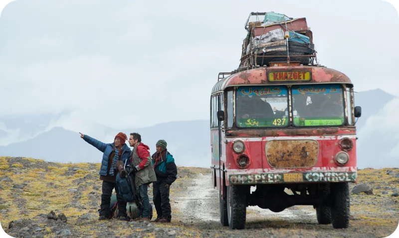 Film still from The Secret Life of Walter Mitty.