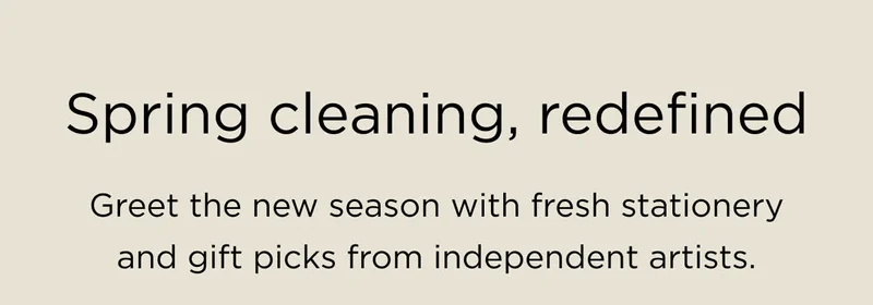 Spring Cleaning, Redefined