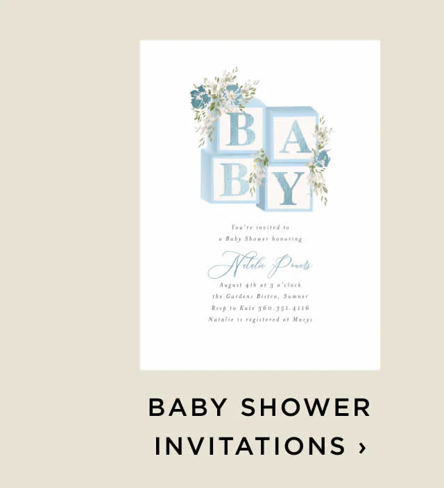 Baby Shower Invitations