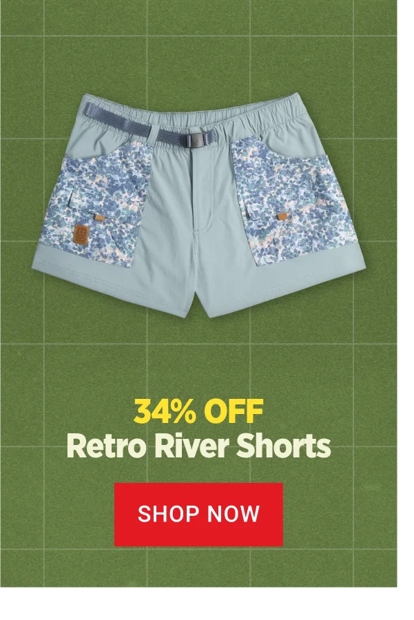 RETRO RIVER SHORTS