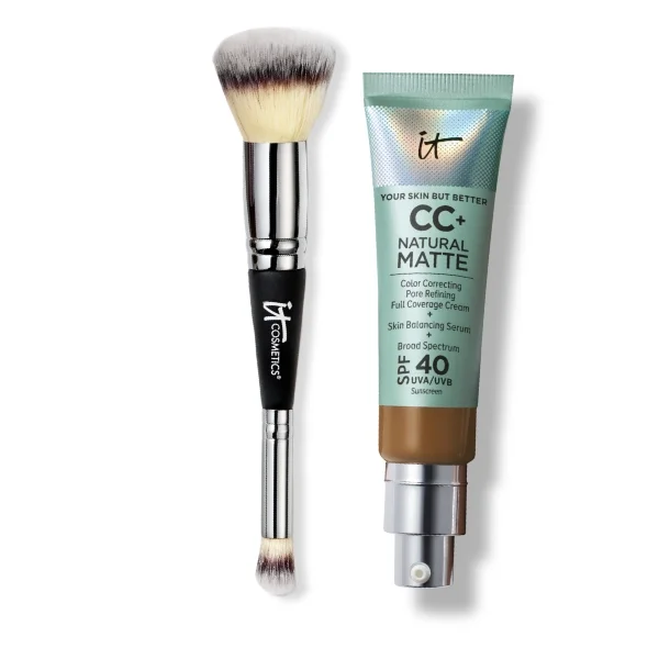 HEAVENLY LUXE BRUSH #7 + CC+ NATURAL MATTE