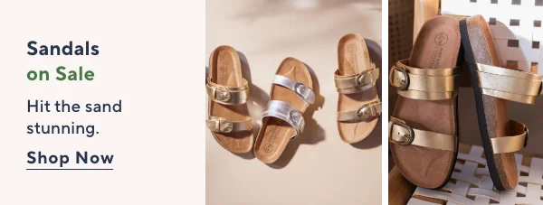 sandals on sale