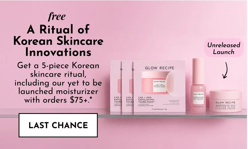 A Free Ritual of Korean Skincare Innovations, free with orders $75+