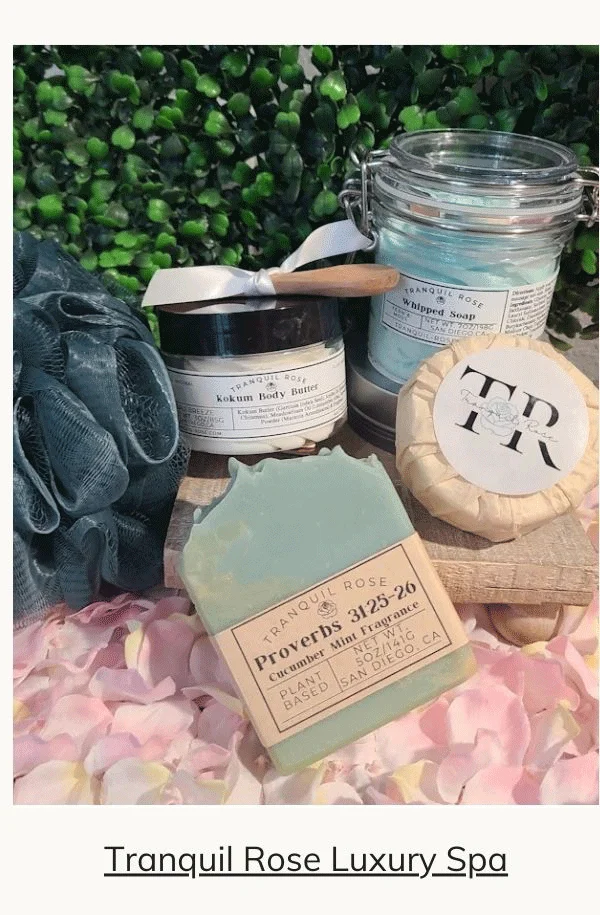 Tranquil Rose Luxury Spa Set