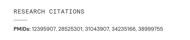 RESEARCH CITATIONS