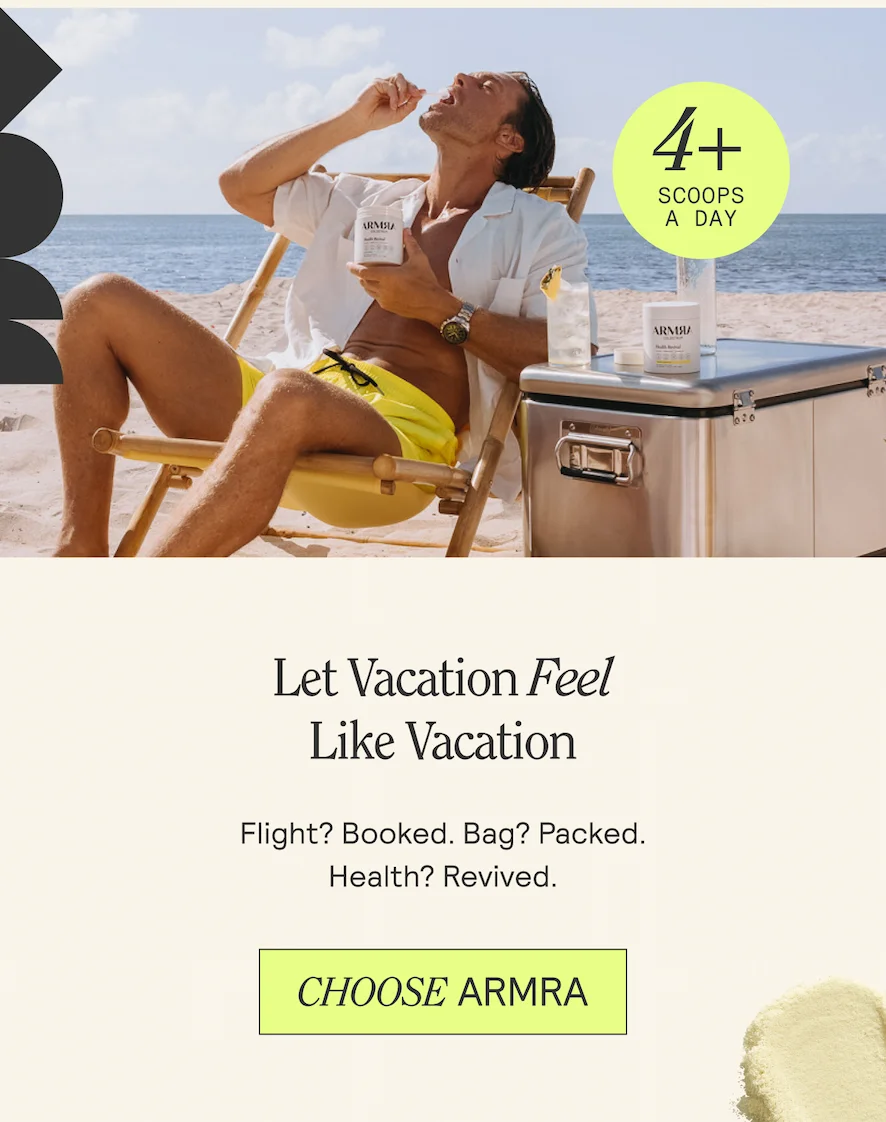 Let Vacation Feel Like Vacation Flight? Booked. Bag? Packed. Health? Revived.