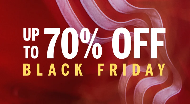 Up to 70% off Black Friday