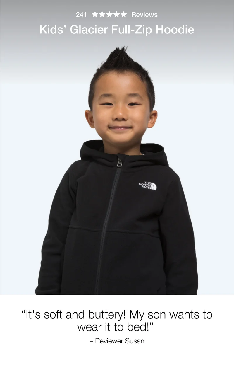 Kids' Glacier Full-Zip Hoodie