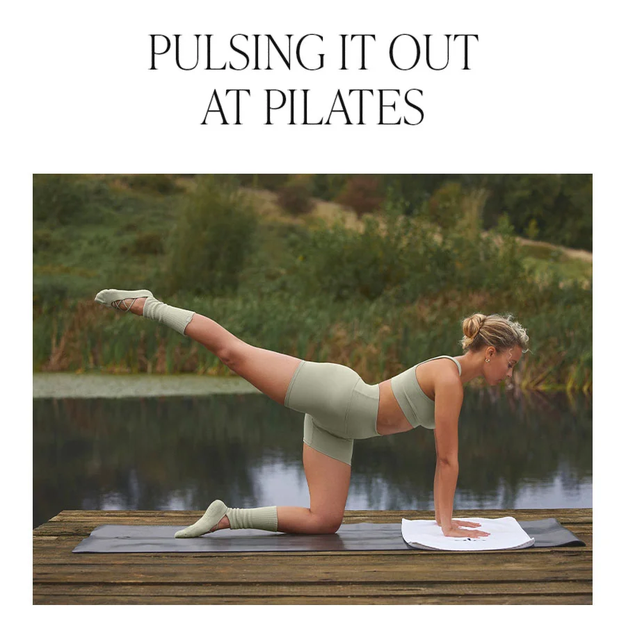 PULSING IT OUT AT PILATES
