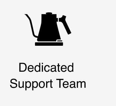 Dedicated support team