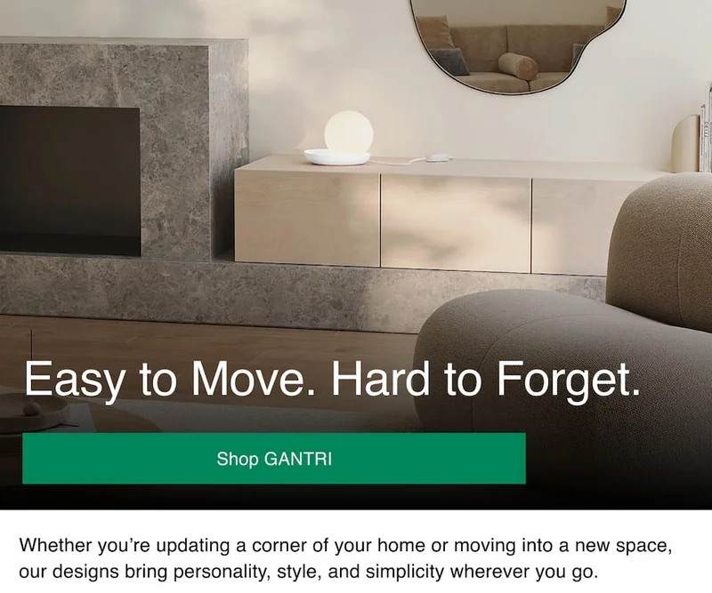 Easy to Move. Hard to Forget.