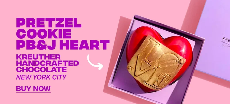 Pretzel Cookie PB&J Heart