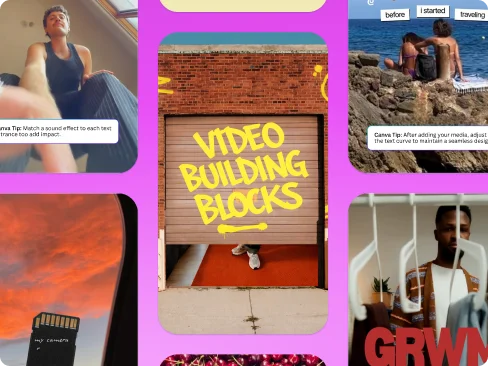Video building blocks