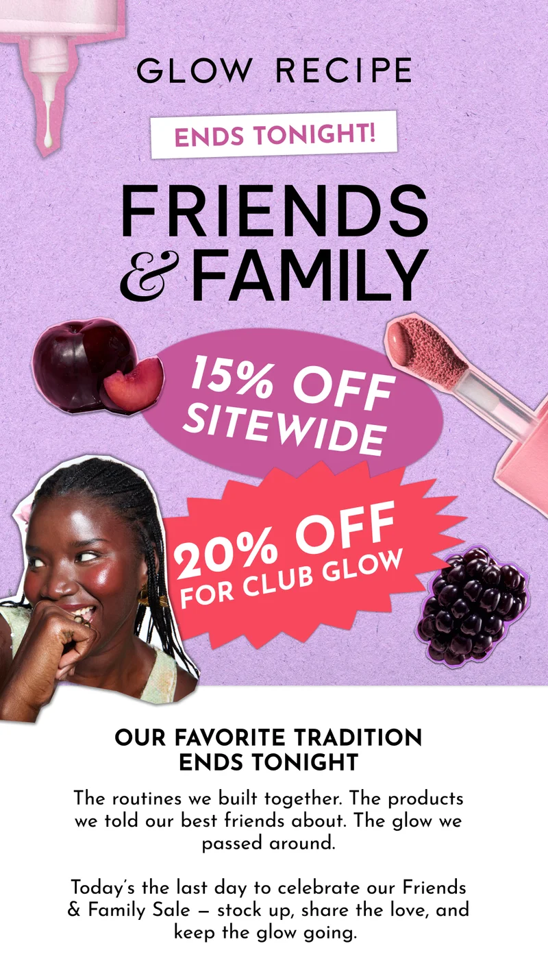 Friends & Family Sale - Up to 20% off Sitewide