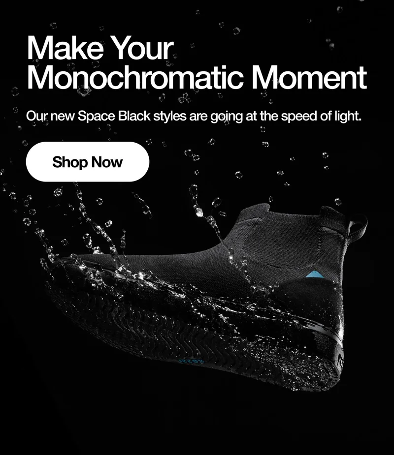 Make Your Monochromatic Moment. Our new Space Black styles are going at the speed of light. Shop Now.
