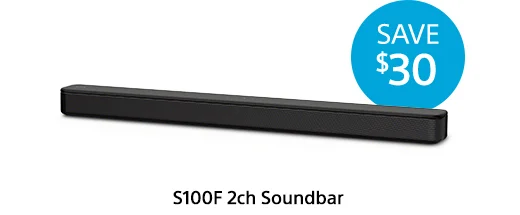 Save $30: S100F 2ch Soundbar