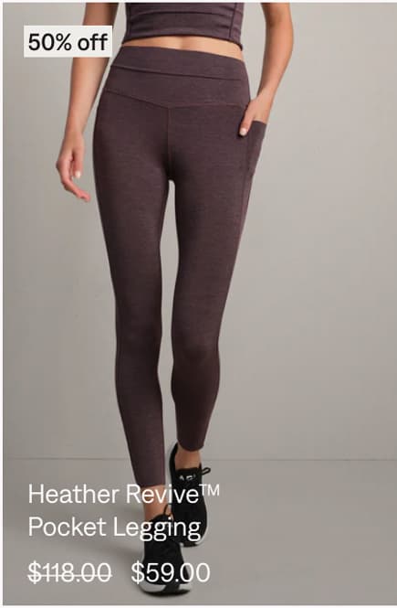 Heather Revive™ Pocket Legging