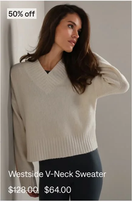 Westside V-Neck Sweater