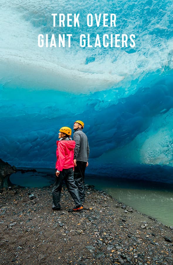 TREK OVER GIANT GLACIERS