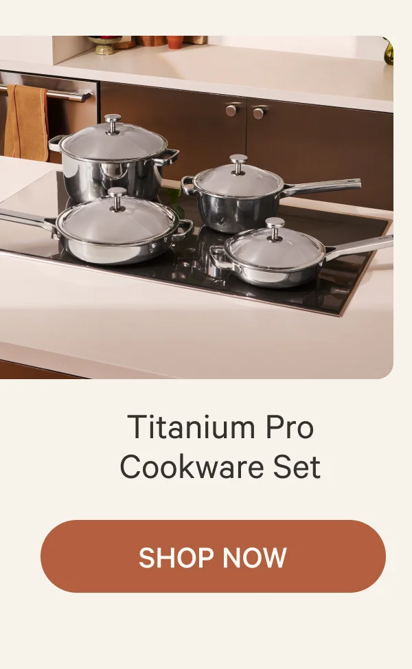 Titanium Pro Cookware Set | Shop Now