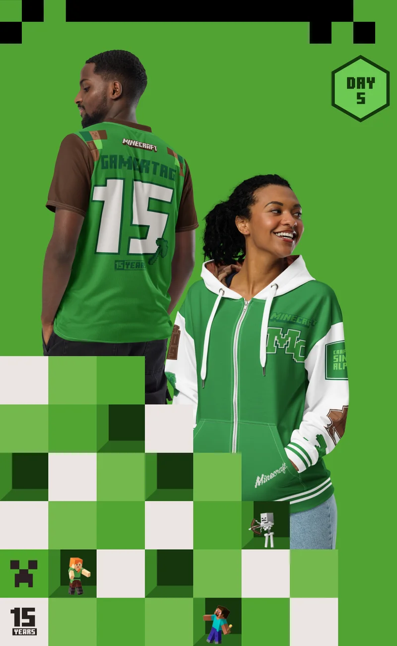Shop Exclusive Minecraft Gear!