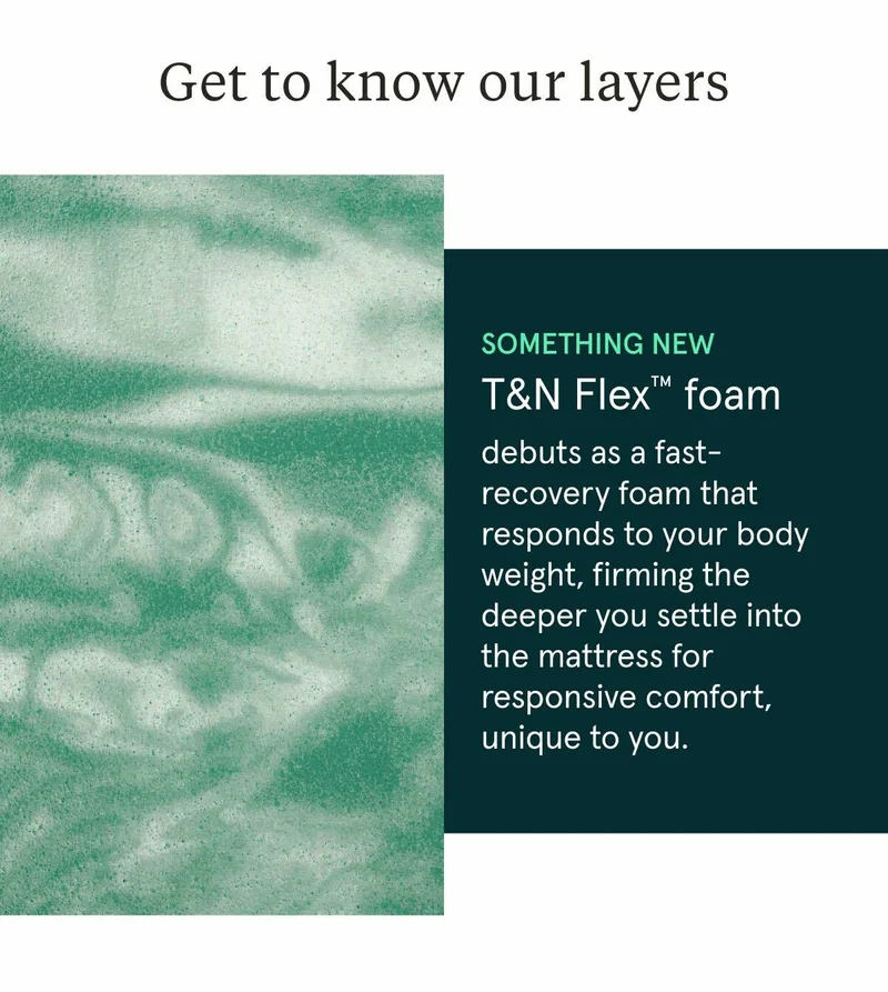 Get to know our layers | Something New | T&N Flex Foam