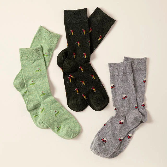 Golfer's Sock Box