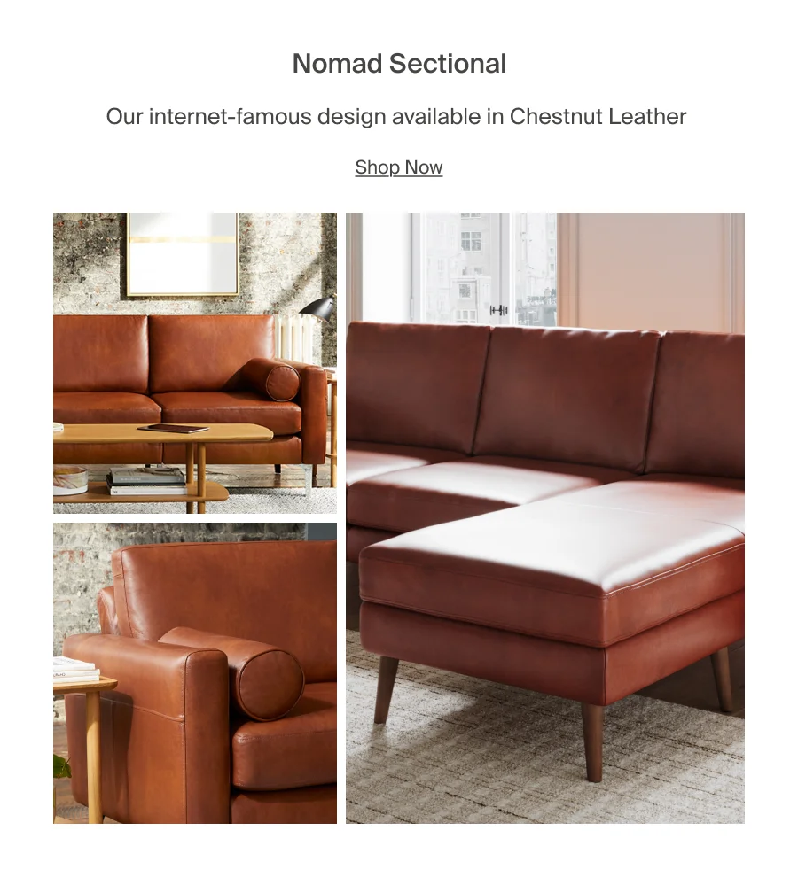 Arch Nomad Leather Sectional