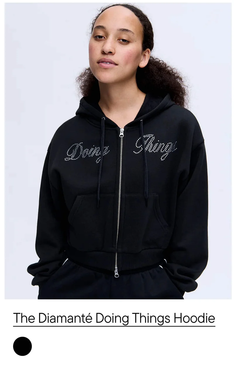 The Diamate Doing Thigns Hoodie