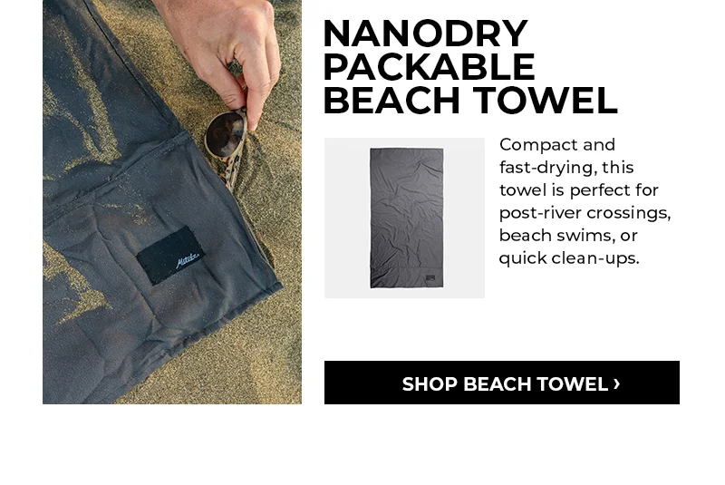 Nanodry Packable Beach Towel