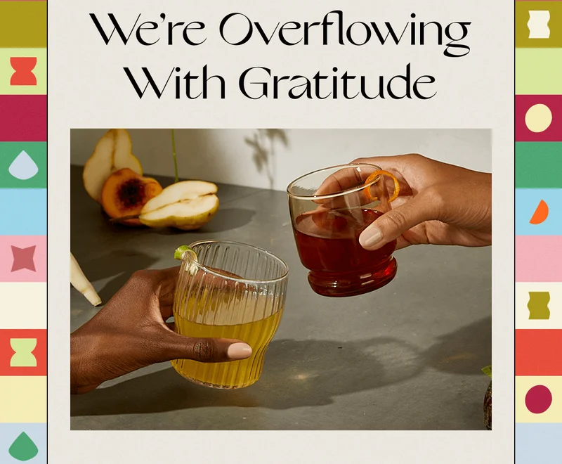 We’re Overflowing With Gratitude