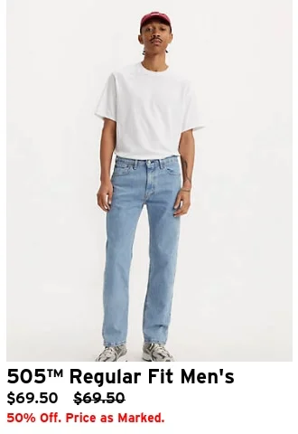 50% OFF SELECT STYLES